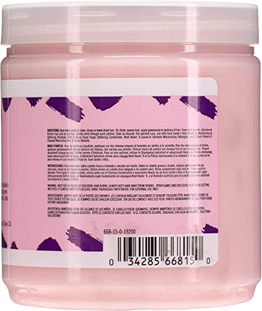 Aunt Jackie's Baby Girl Curls Curling &Twisting Custard 15oz