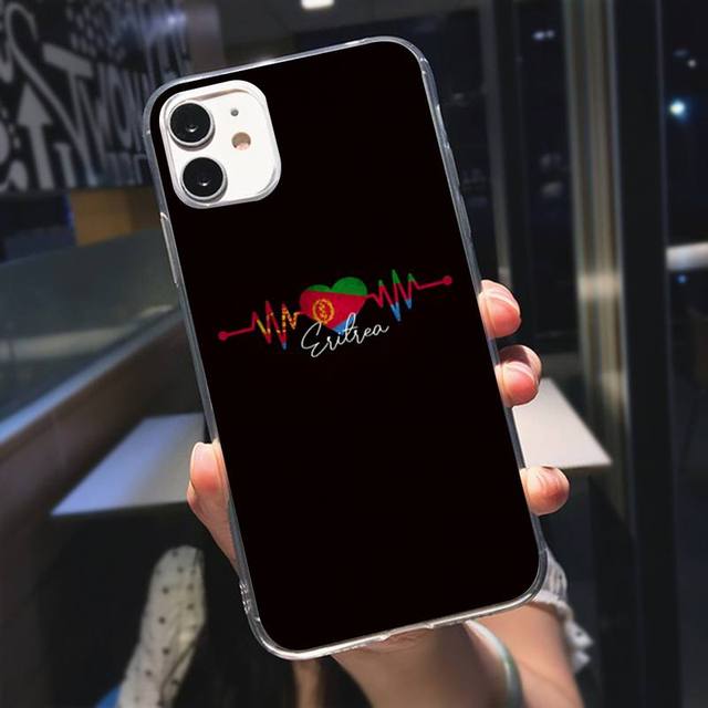 Eritrea Flagge Telefon Fall Transparent Für IPhone