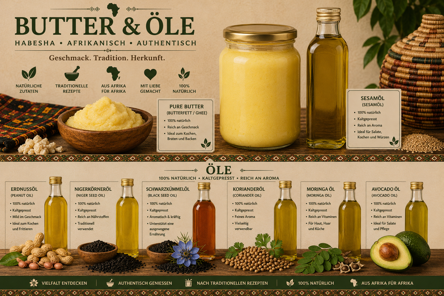 Butter & Öle