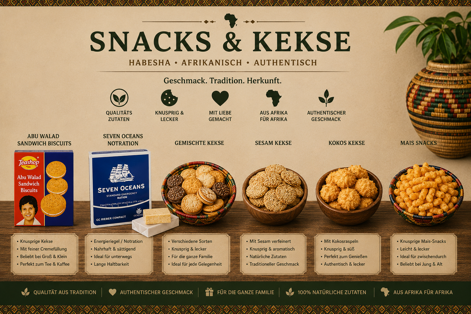 Snacks & Kekse