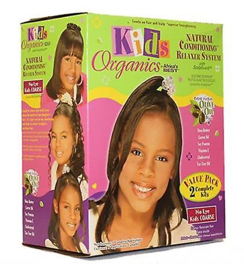 Africa's Best: Kids Organic Relaxer System - Course