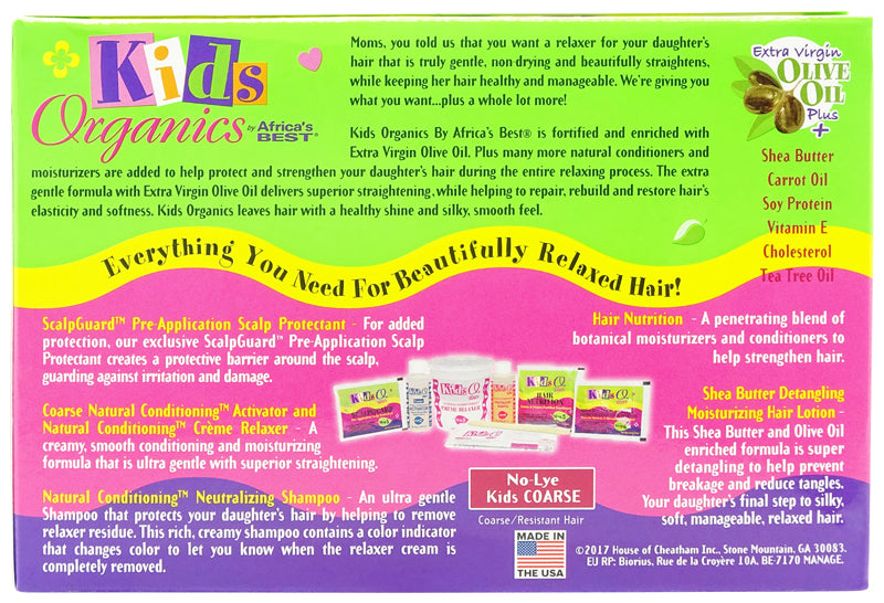 Africa's Best: Kids Organic Relaxer System - Course