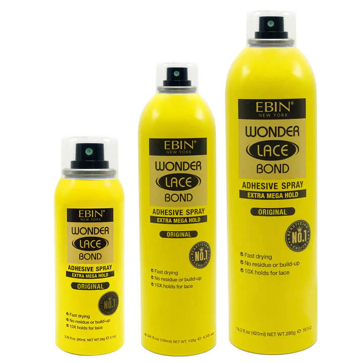Ebin New York Wonder Lace Bond Spray Extra Mega Hold