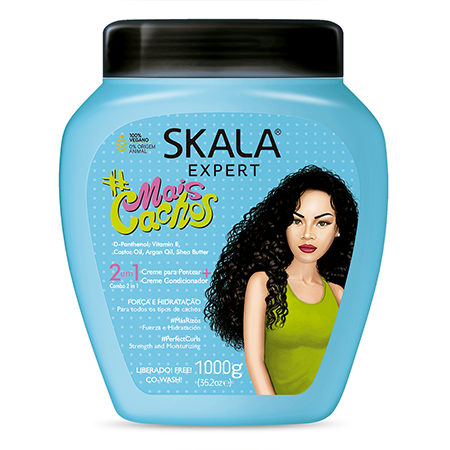 Skala Mais Cachos Hair Treatment Conditioning  1000ml 2in1
