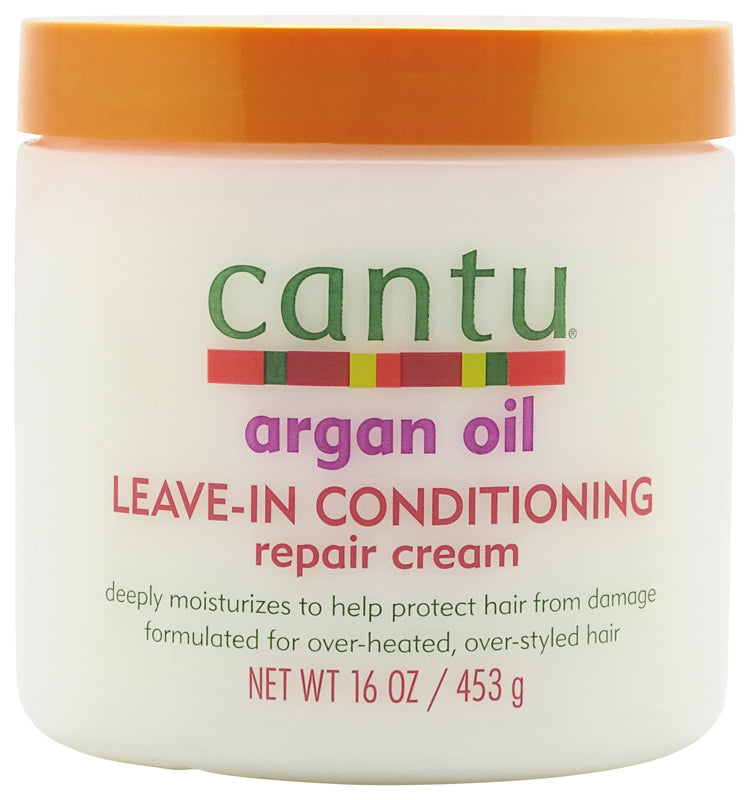 Cantu Argan Oil Leave-In Conditioner Repair Cream 453g