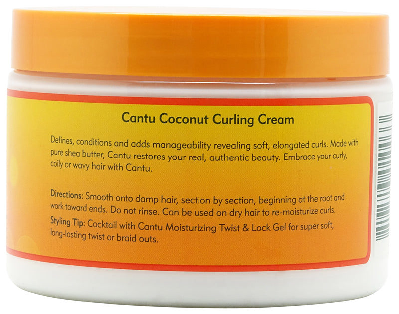 Cantu Shea Butter Natural Hair Coconut Curling Cream 340g