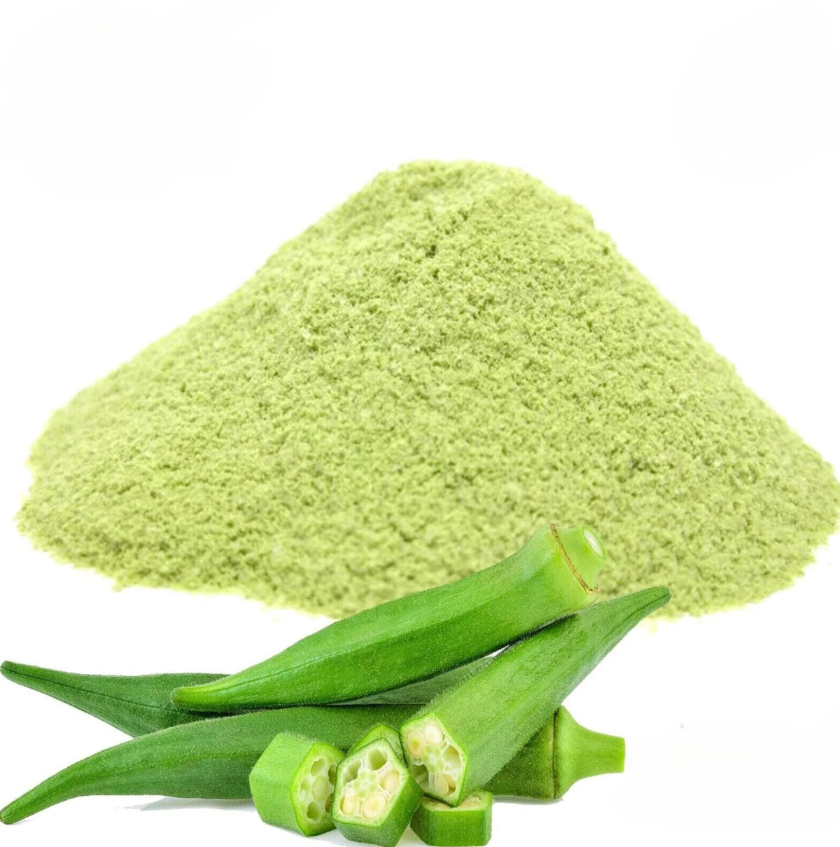 Okra-pulver 130g