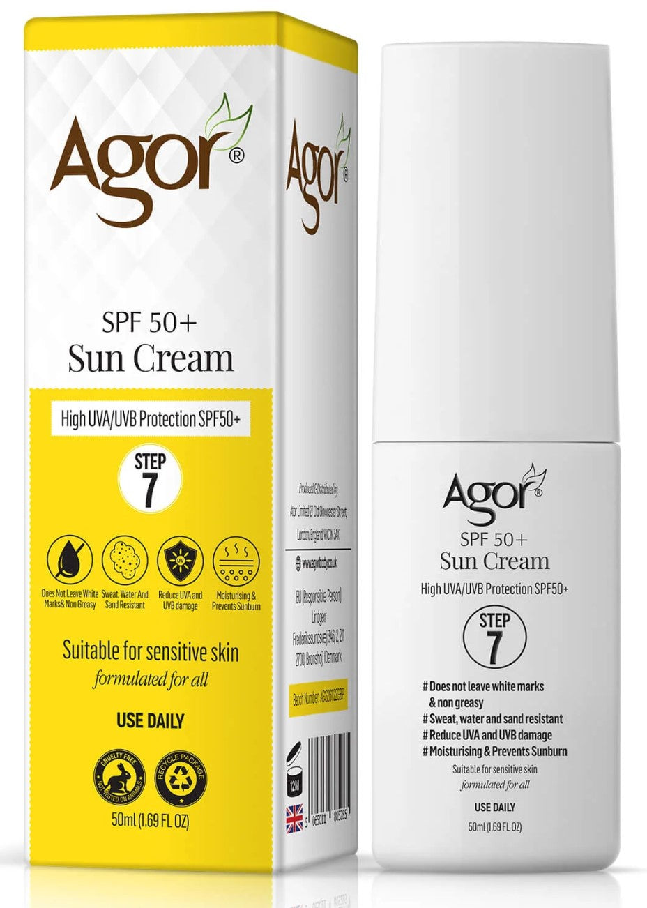 Agor - SPF 50+ Sun Cream 50ml (Step 7)