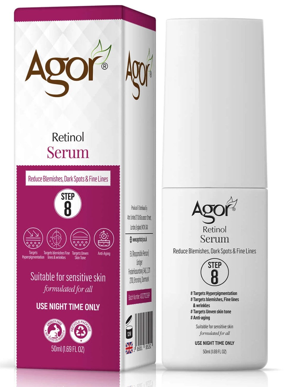 Agor - Retinol Serum 50ml (Step 8)