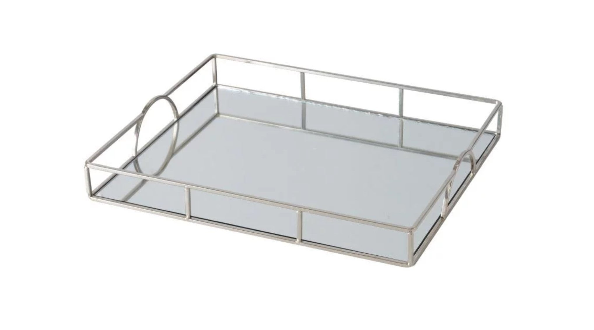 Glass Mirror Tray - FT659-3