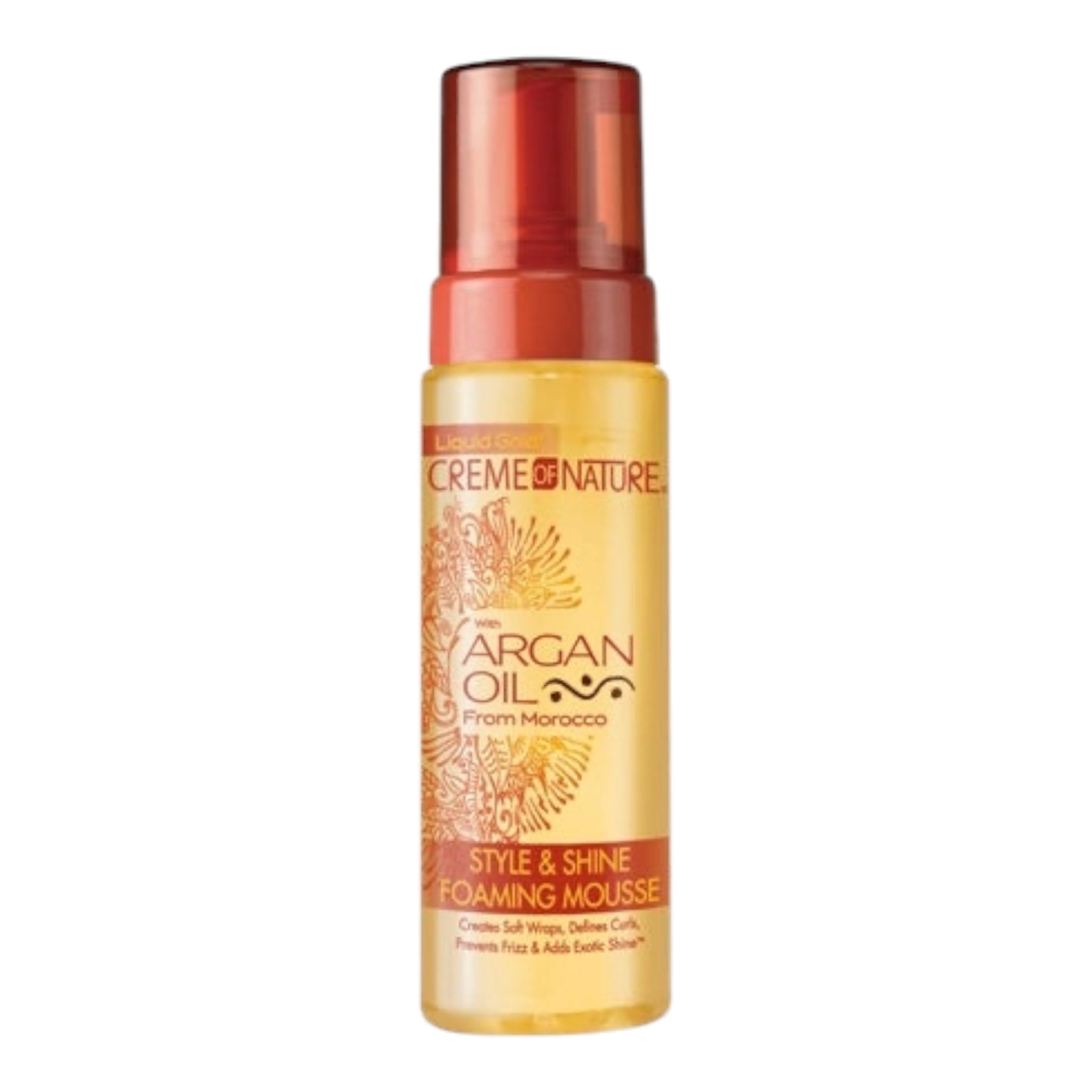 Creme of Nature with Argan Oil Style & Shine Foaming Mousse 7 oz