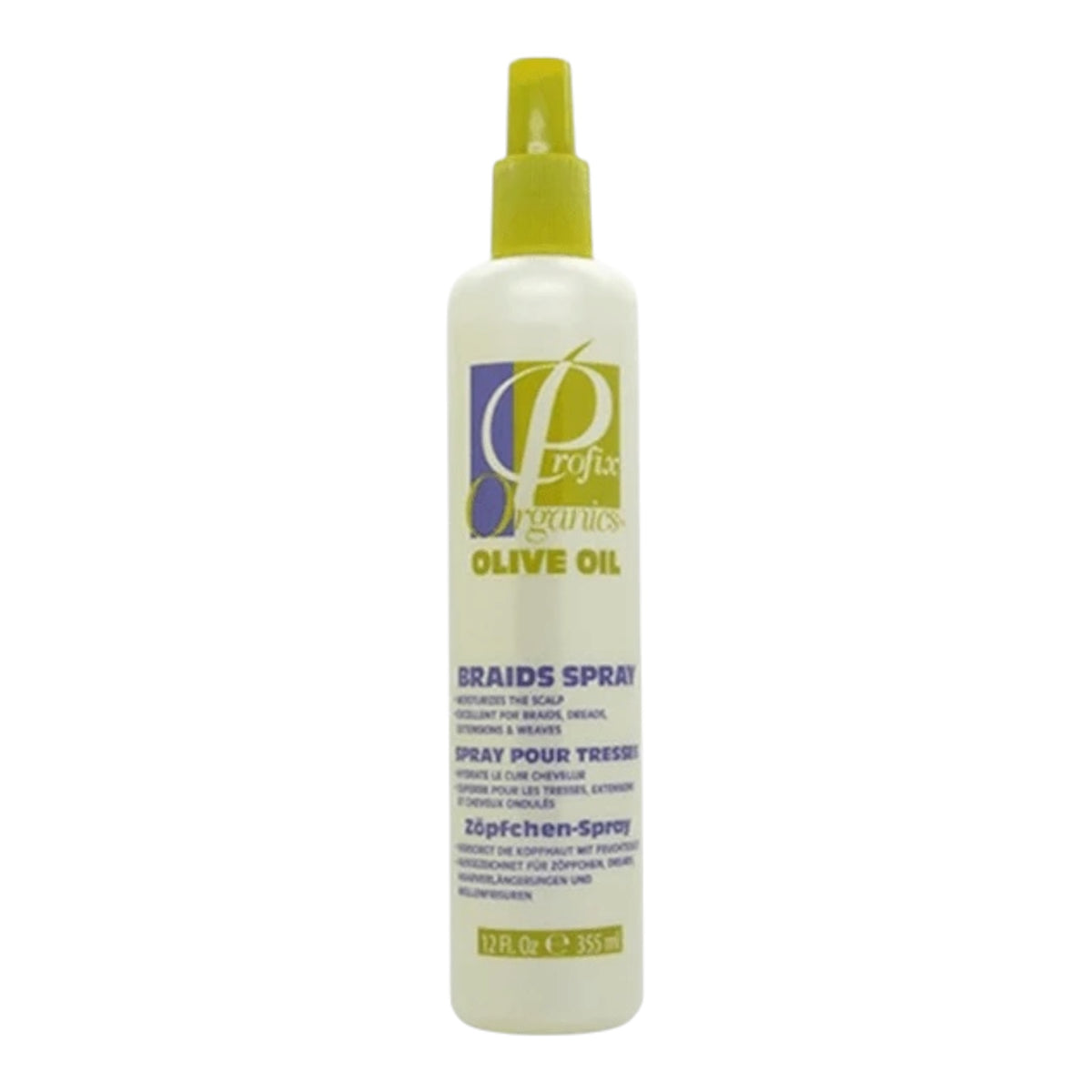 Profix Organics Olive Oil Braids Spray 355 ml