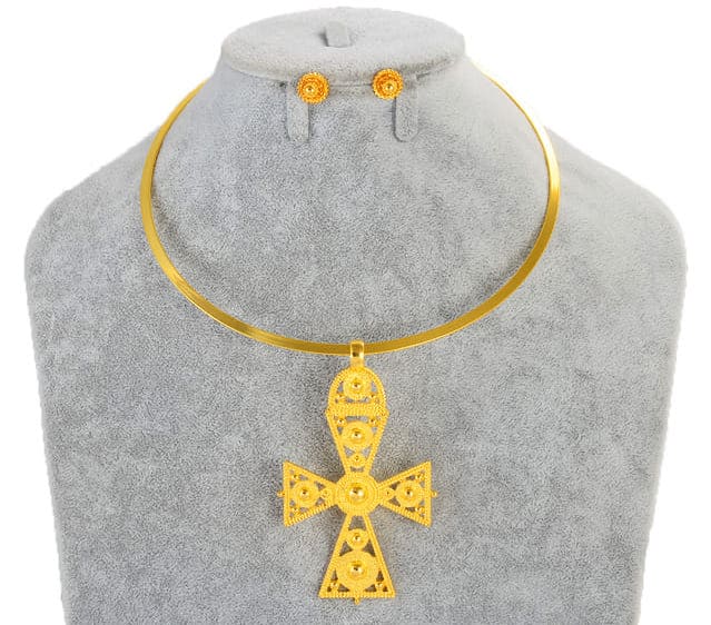 eritrean & äthiopischen Schmuck Sets afrikanischen Habesha 2