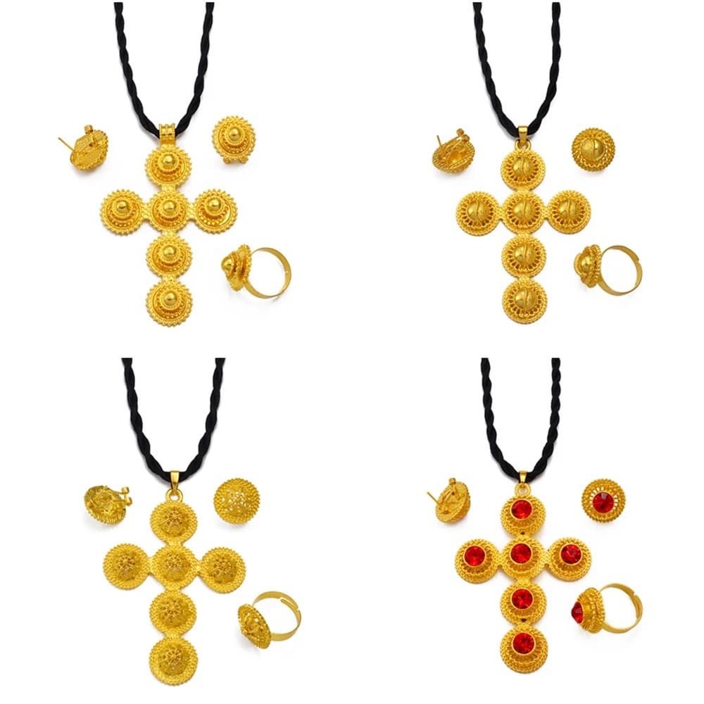 HABESHA GOLD FARBE ERITREAN & ÄTHIOPISCHEN 4