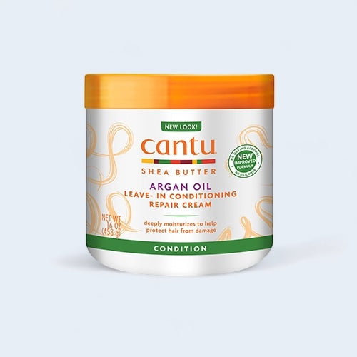 Cantu Argan Oil Leave-In Conditioner Repair Cream 453g
