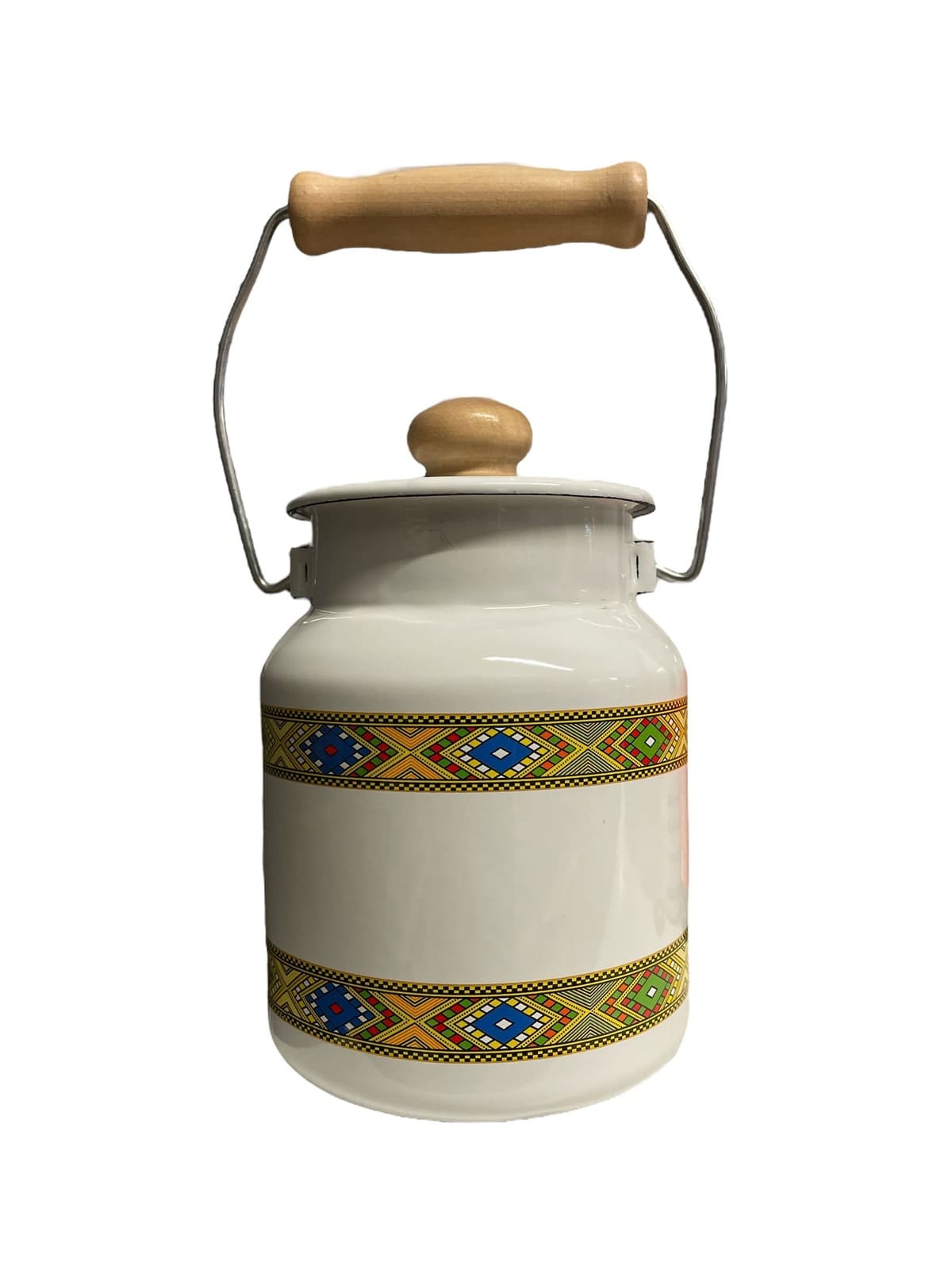 Butter & Honey Pot 1.5L  መቀመጢ መዓር/ ጠስሚ    (እድያት /ጥለት)