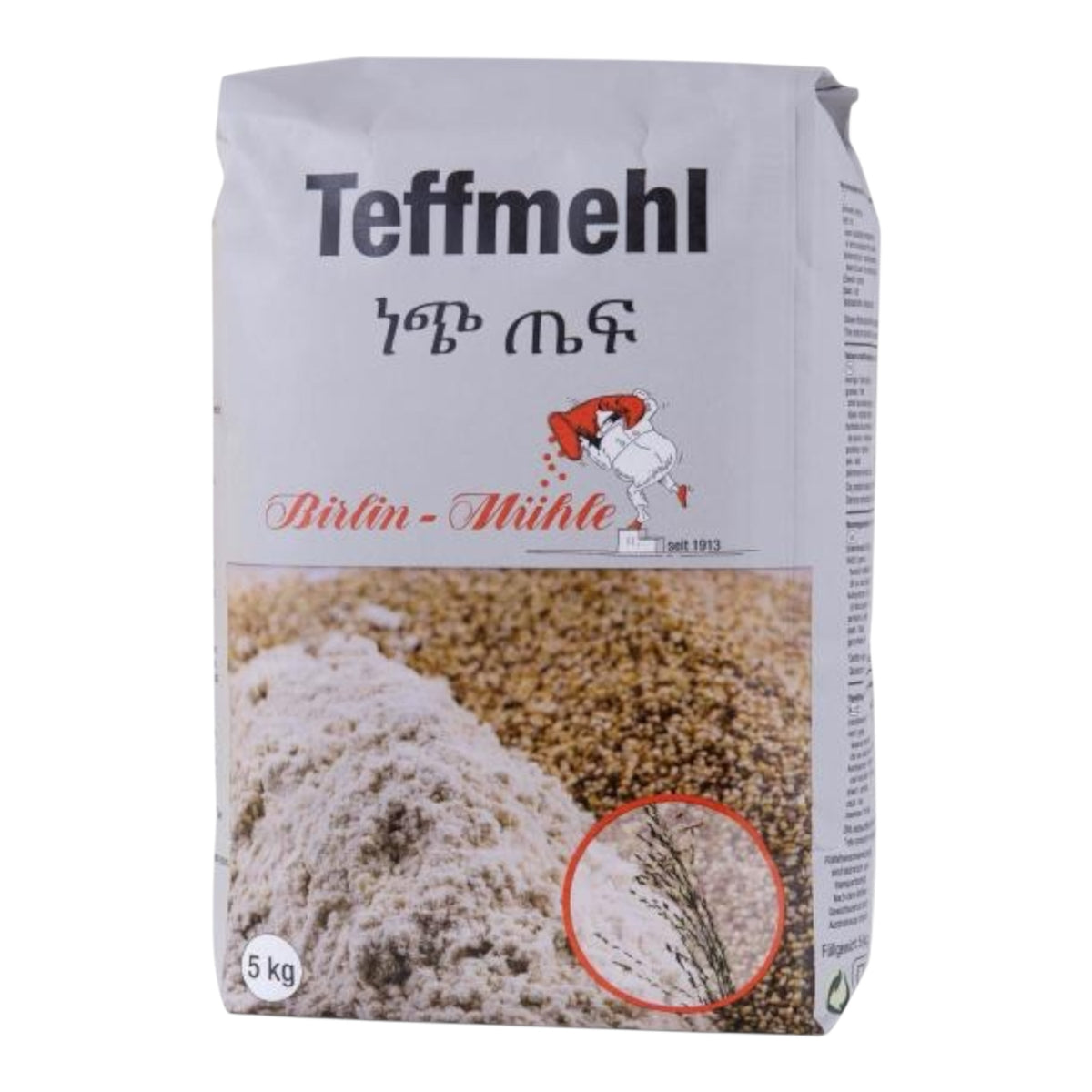 Birlin Teffmehl Hell 5 kg
