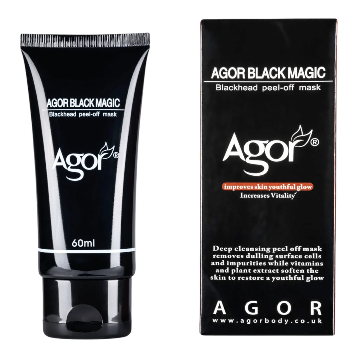 Agor Charcoal Peel-Off Black Mask (60ml)