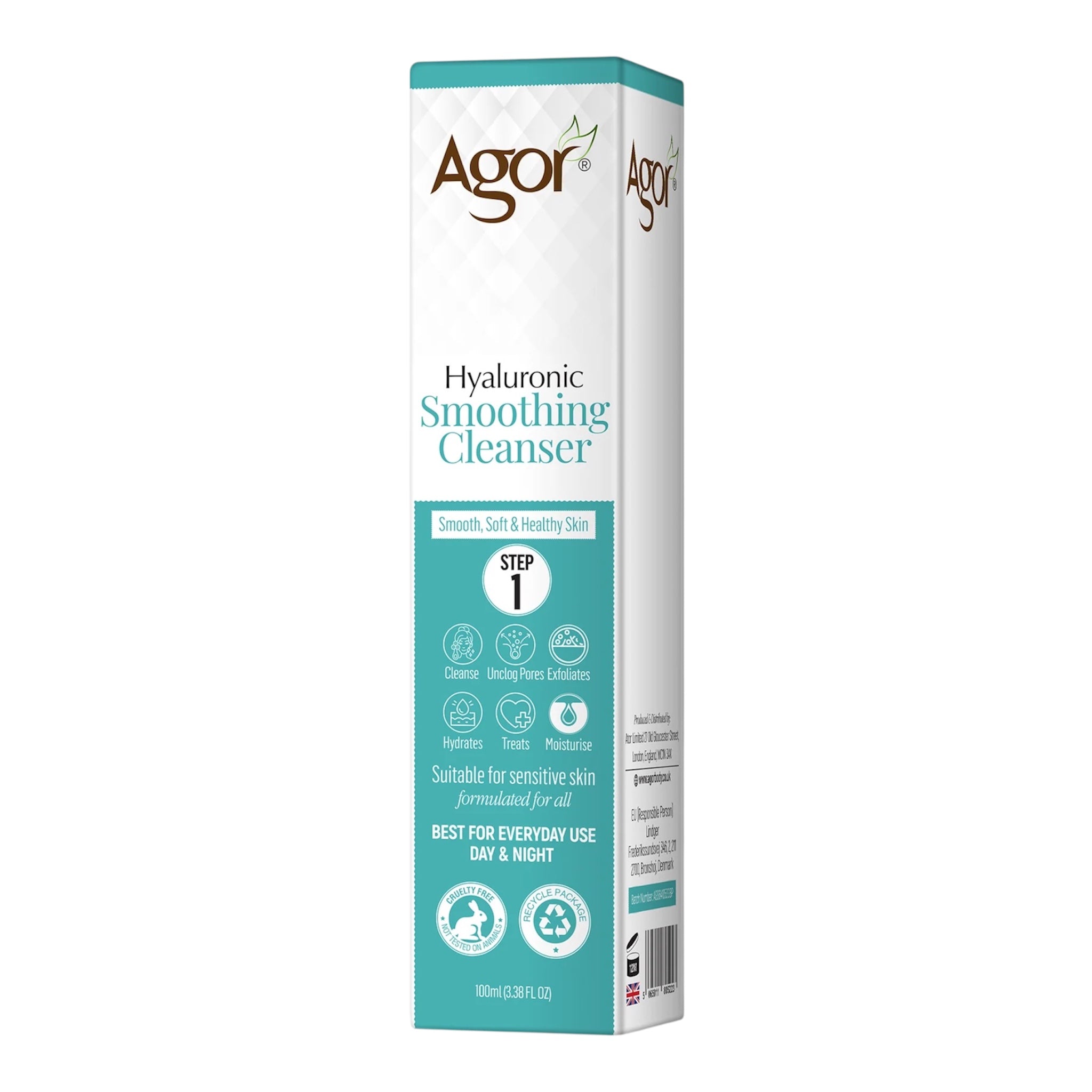 Agor Hyaluronic Smoothing Cleanser 100 ml (Step 1)