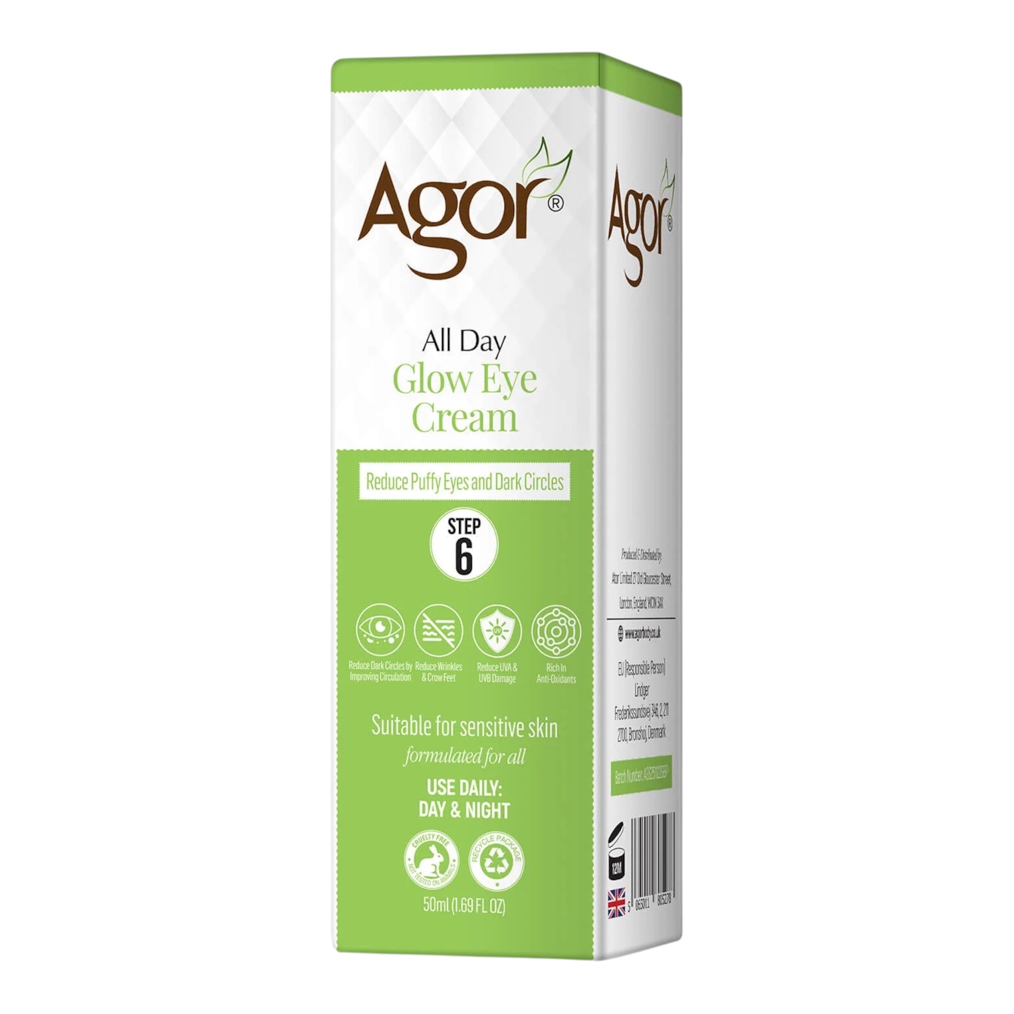 Agor All Day Glow Eye Cream 50 ml (Step 6)