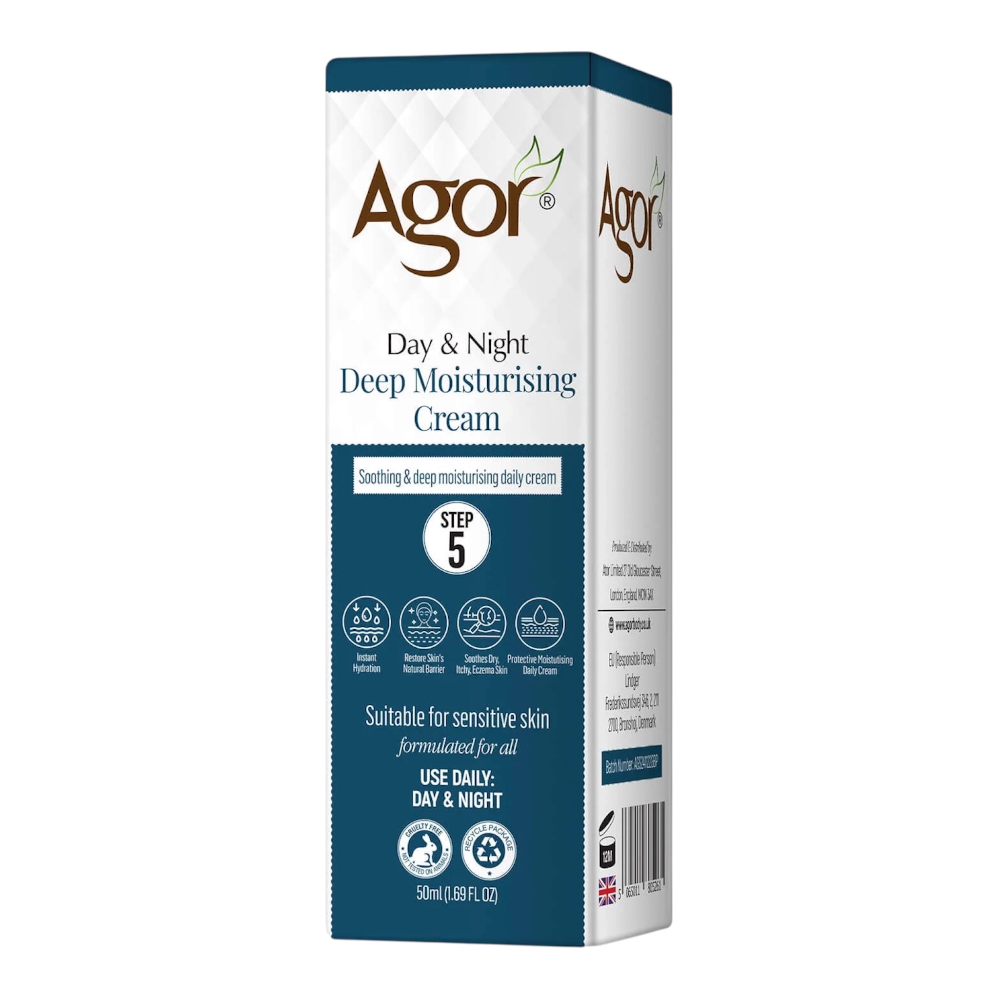 Agor Day & Night Deep Moisturising Cream 50 ml (Step 5)