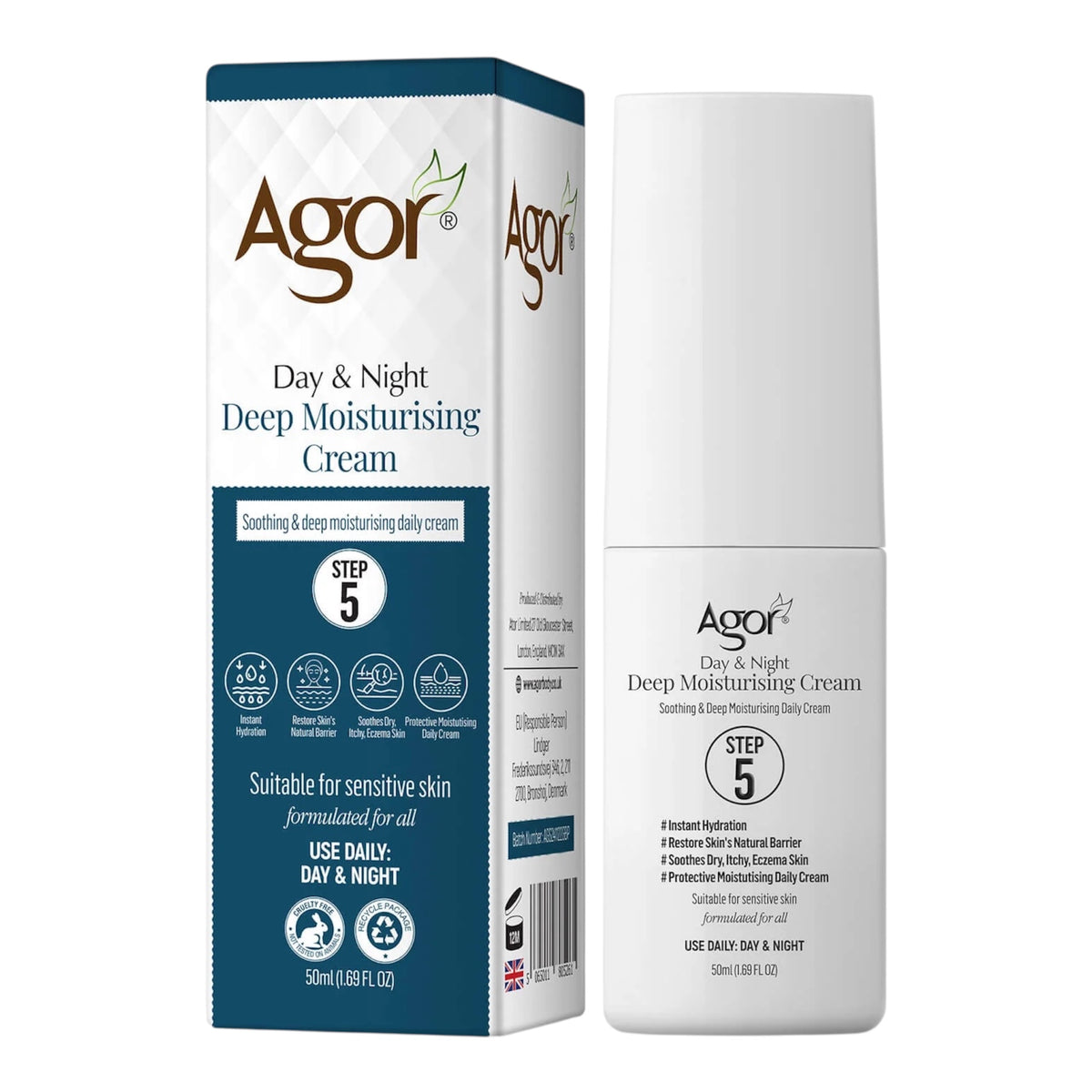 Agor Day & Night Deep Moisturising Cream 50 ml (Step 5)