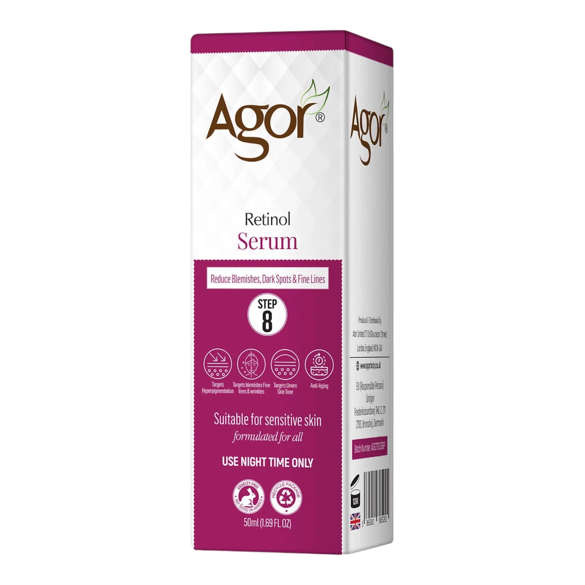Agor - Retinol Serum 50ml (Step 8)