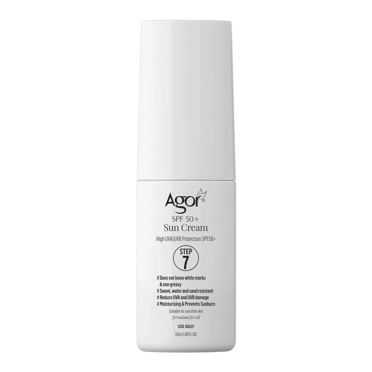 Agor - SPF 50+ Sun Cream 50ml (Step 7)