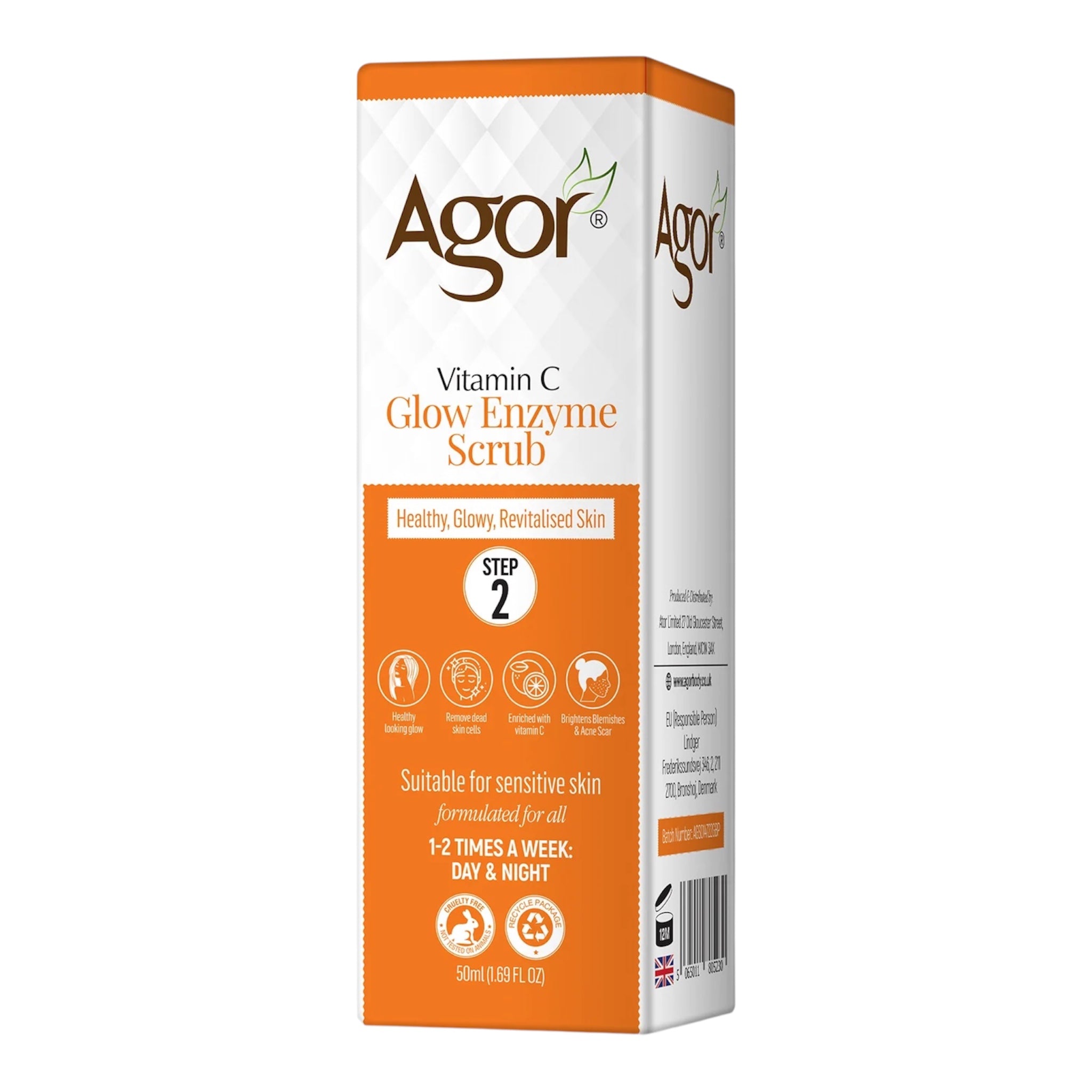 Agor - Vitamin C Glow Enzyme Scrub 50ml (Step 2)