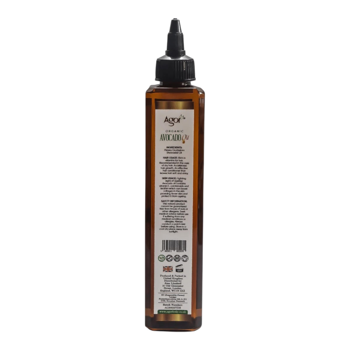 Agor: Organic Avocado Oil (250ml)