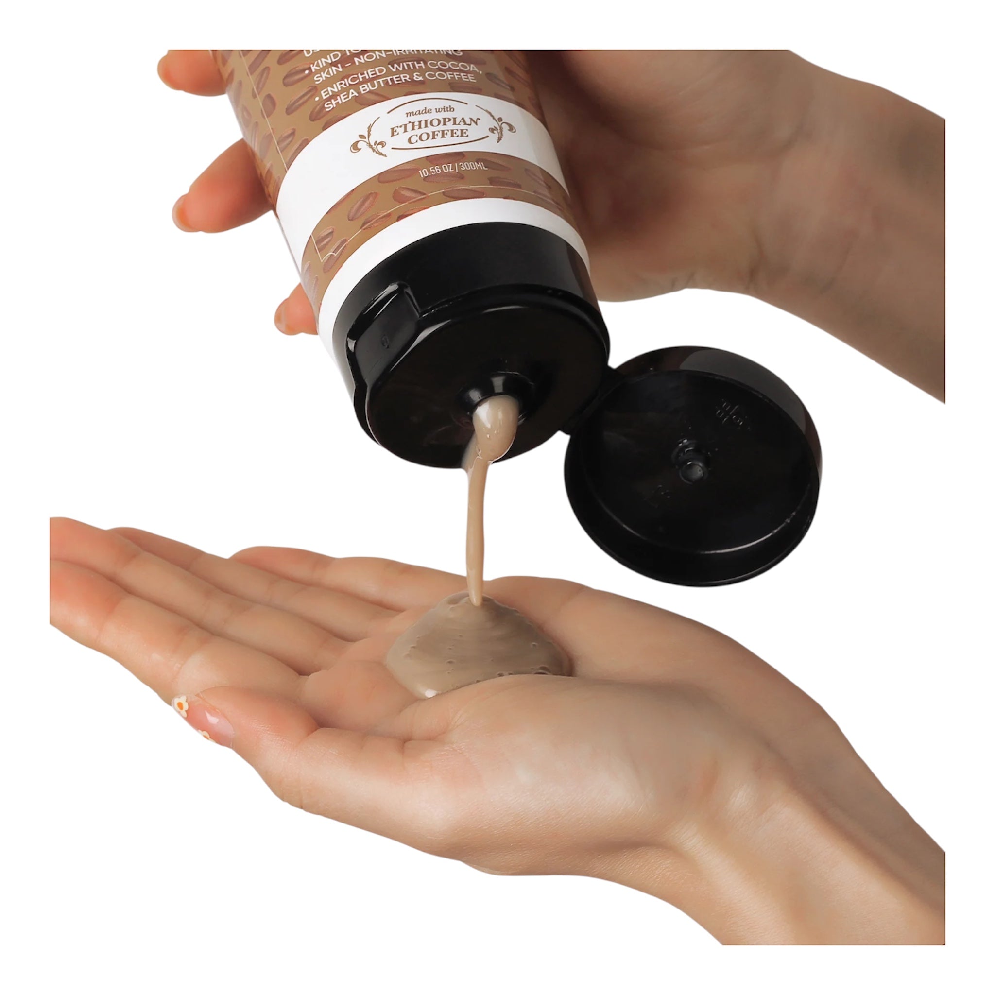 Agor Organic Coffee & Cocoa Body Wash (300ml)