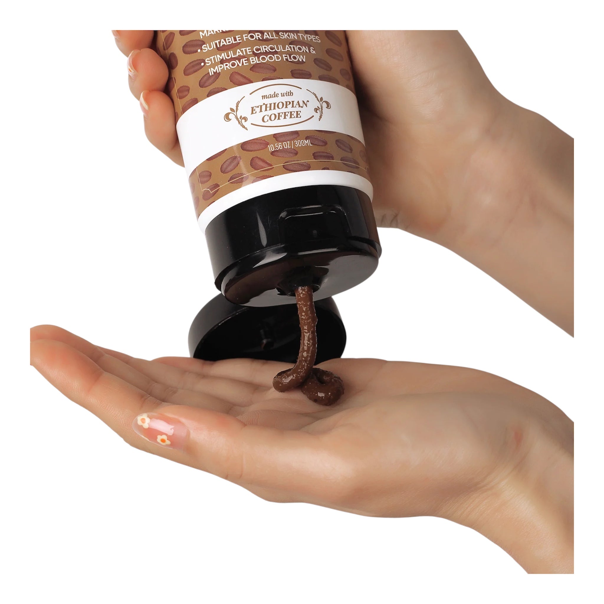 Agor Organic Coffee & Cocoa Body Scrub – 300 ml