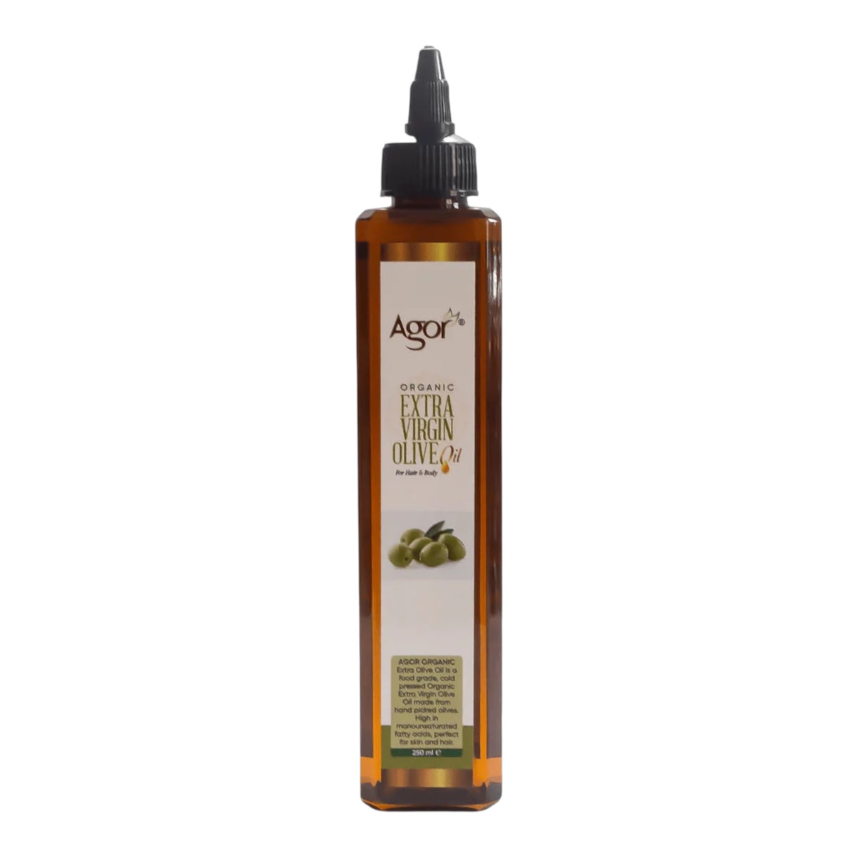Agor Organic Extra Virgin Olive Oil – 250 ml