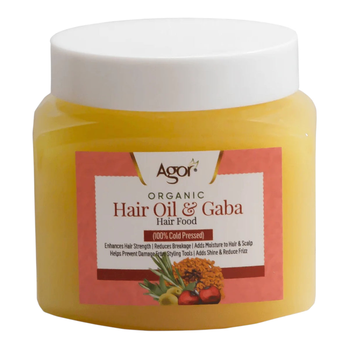 Agor Organic Hair Oil & Gaba – 300 ml