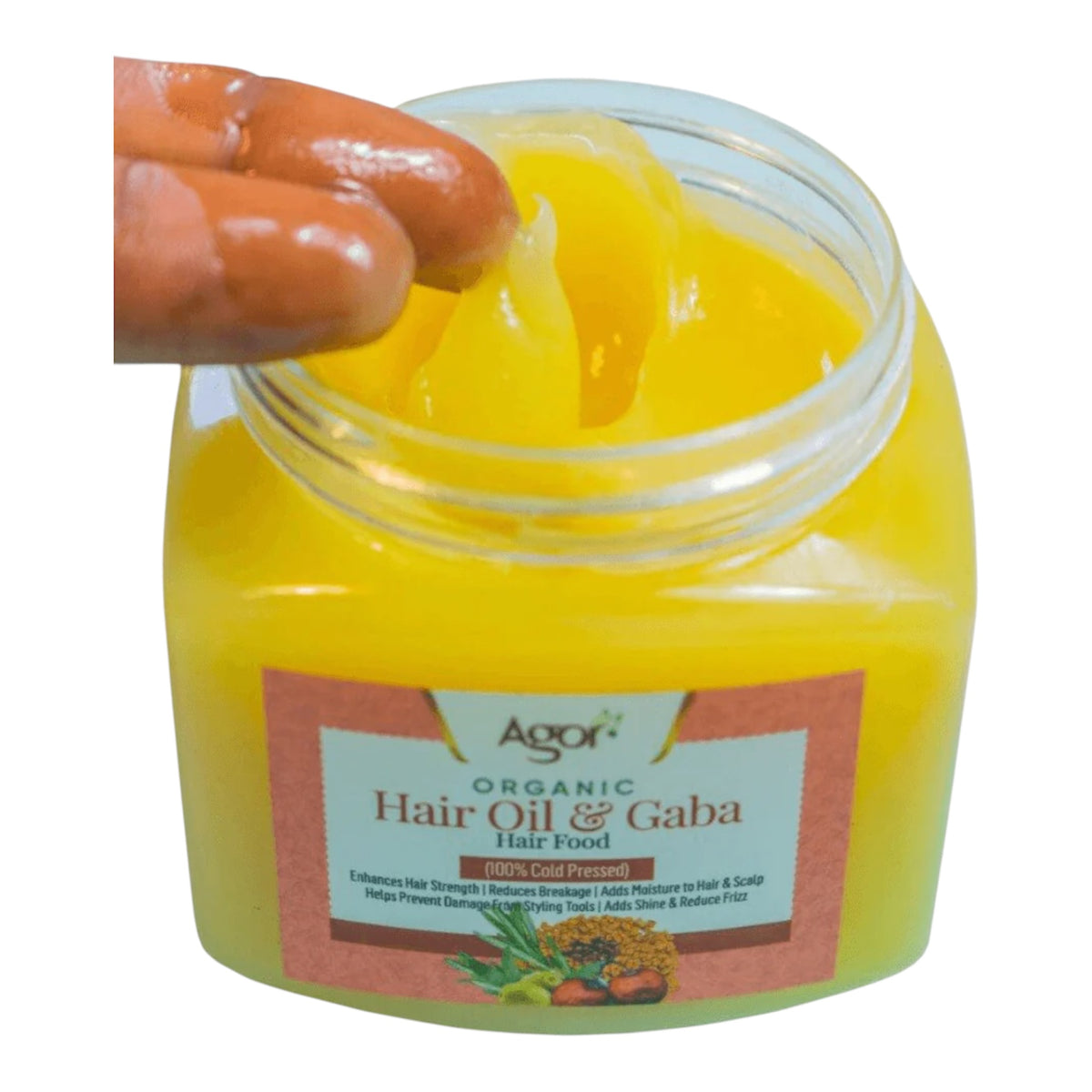 Agor Organic Hair Oil & Gaba – 300 ml