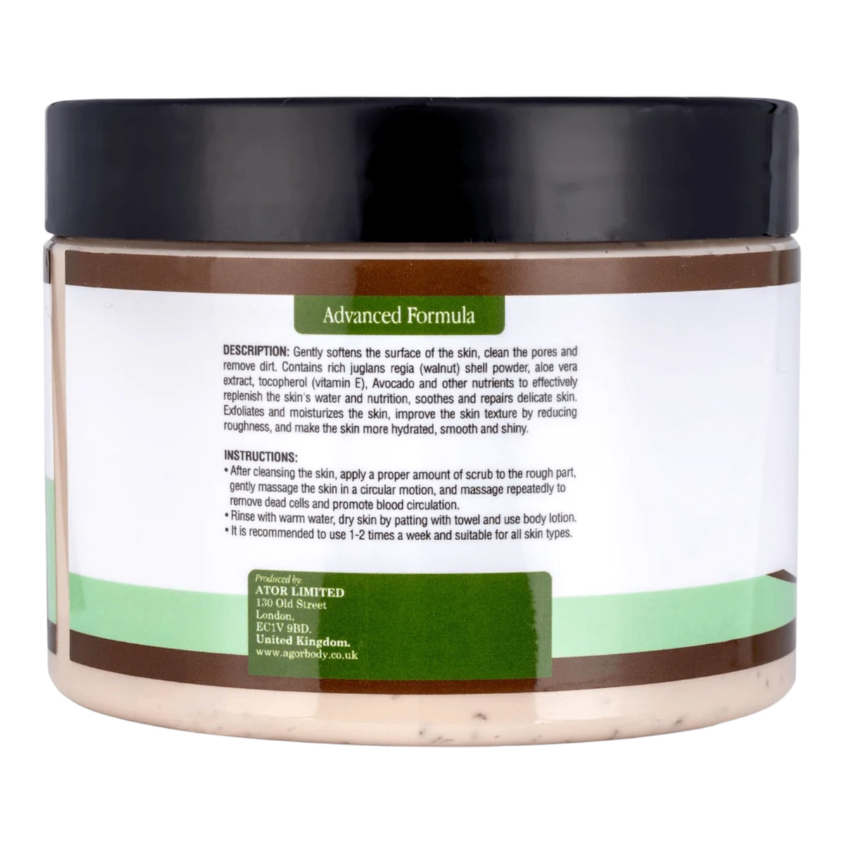 Agor Shea Butter Body, Hand & Feet Scrub – 300 g