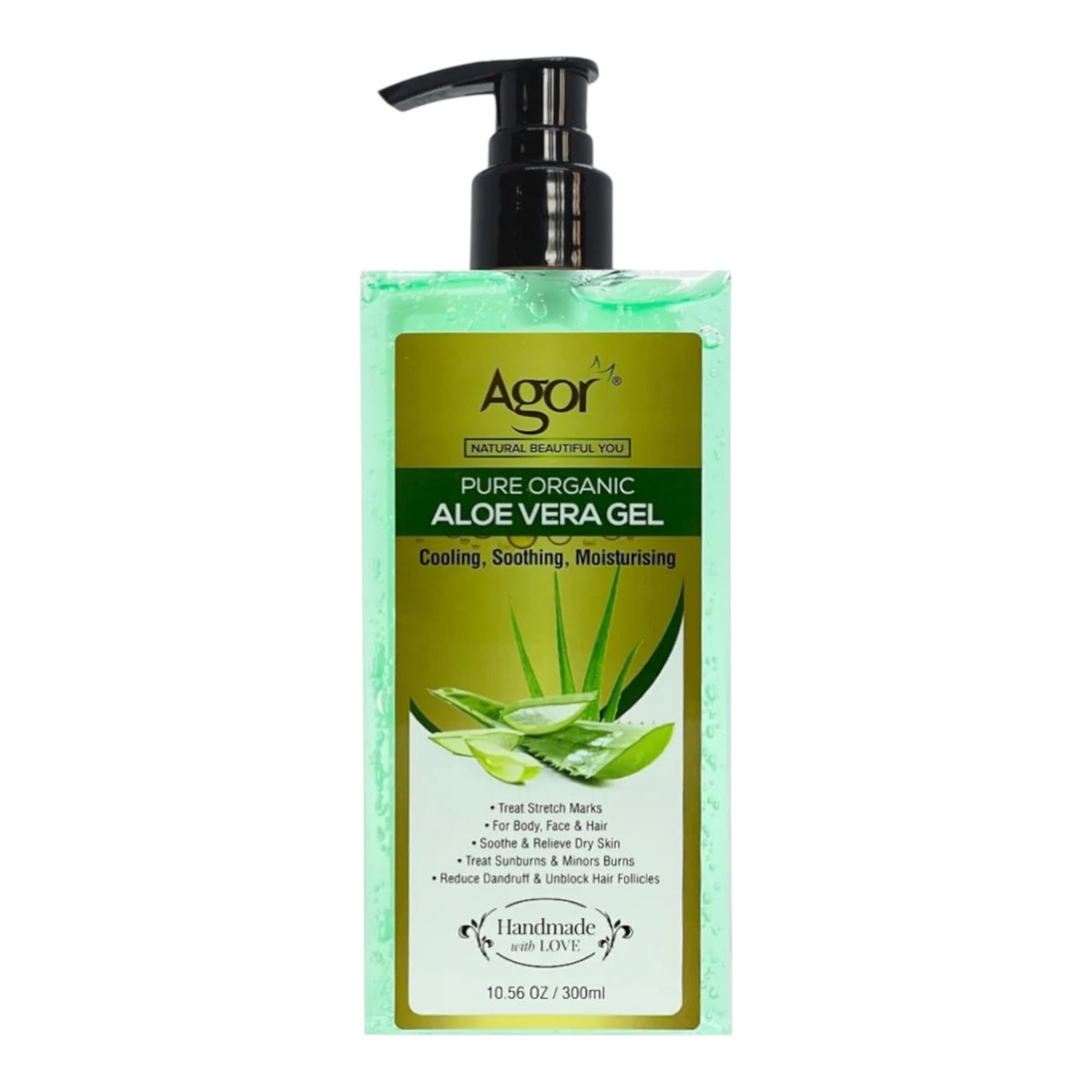 Agor Pure Organic Aloe Vera Gel – 300 ml