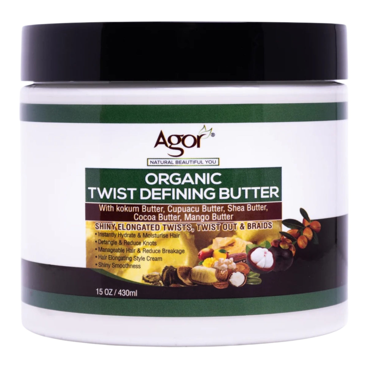 Agor Organic Twist Defining Butter – 430 g | Altohabesha
