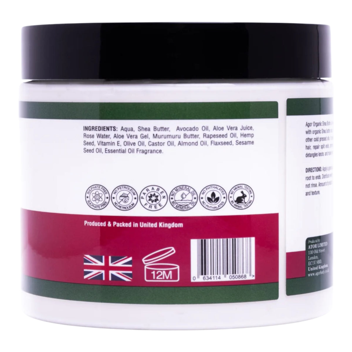 Agor Organic Leave-In Conditioner – 430 g