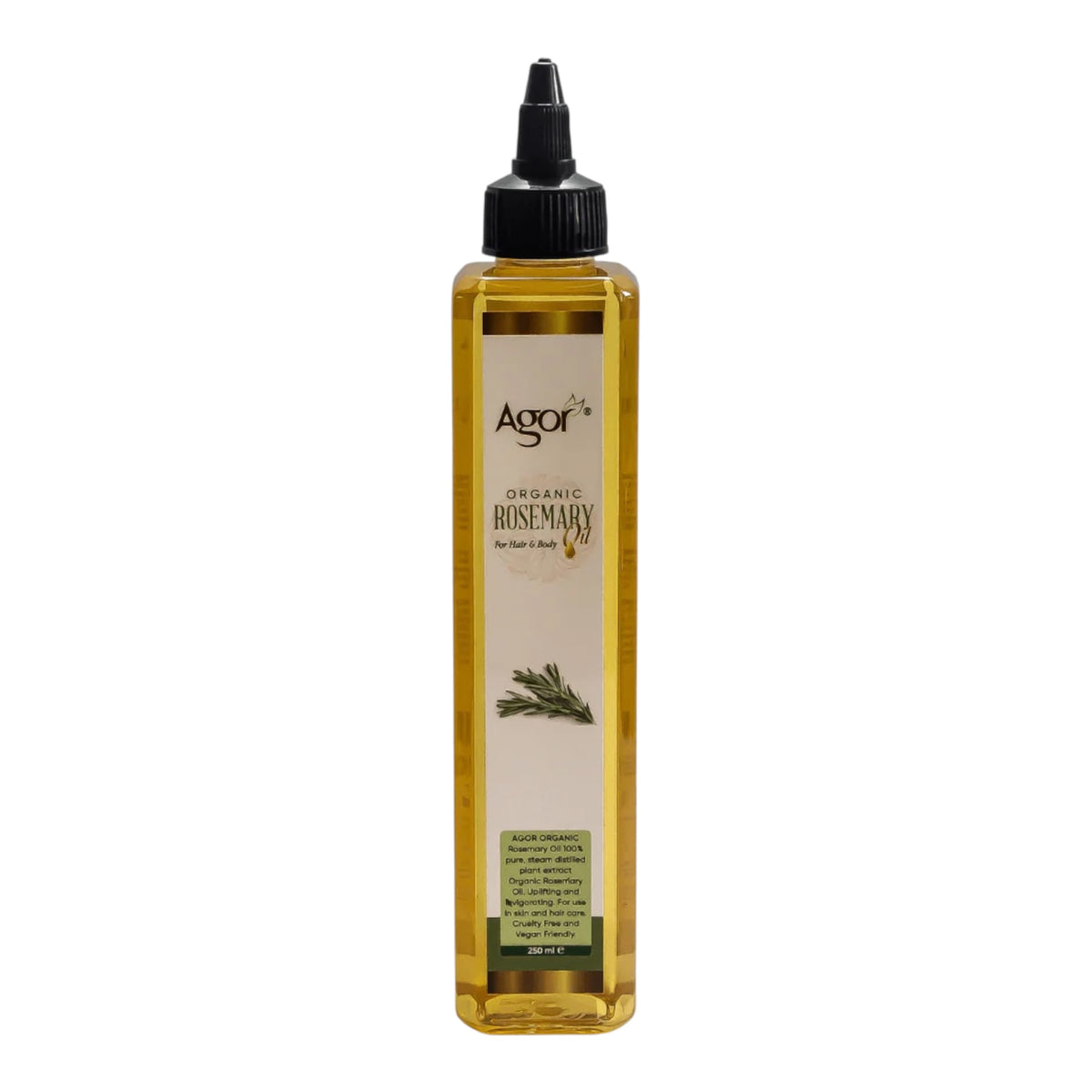 Agor Organic Rosemary Oil – Hair & Skin – 250 ml