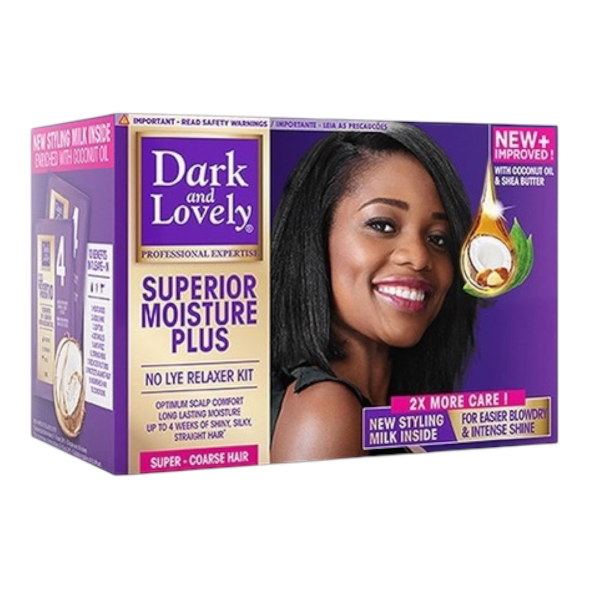 Dark & Lovely Moisture Plus Relaxer Kit Super