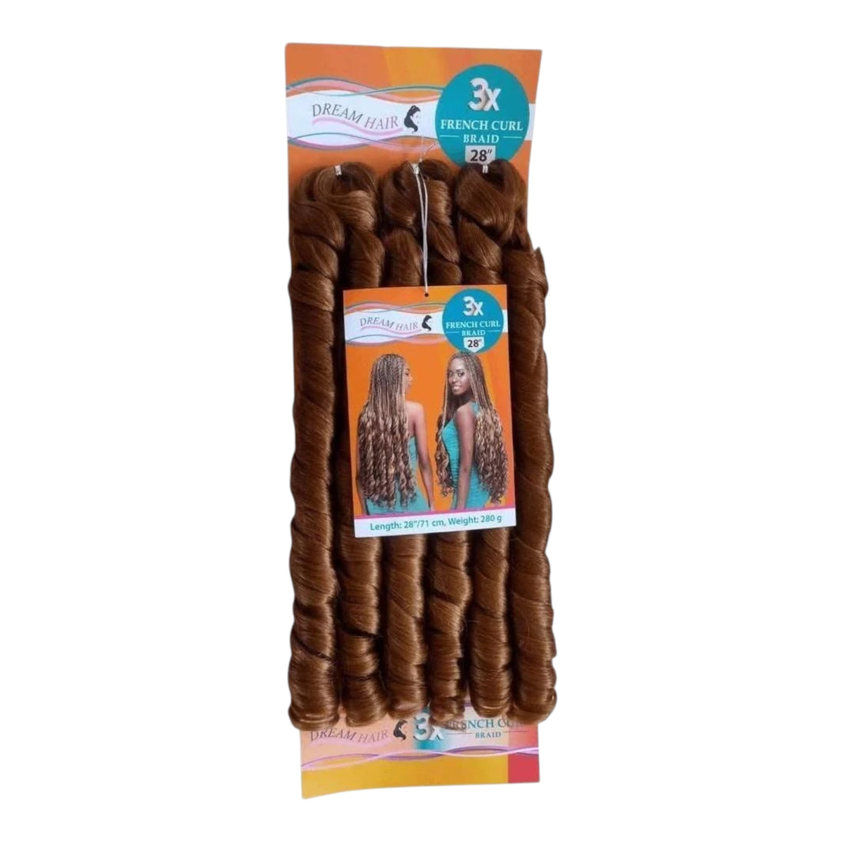 Dream Hair French Curl Braid Kunsthaar 22''  150 g