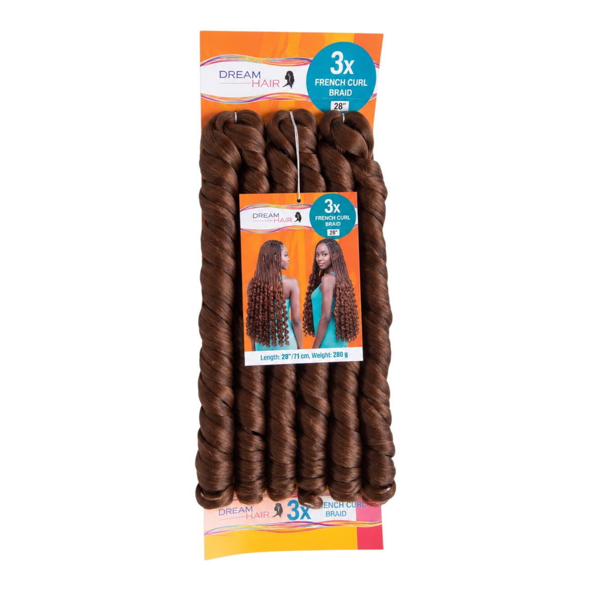Dream Hair French Curl Braid Kunsthaar 22''  150 g