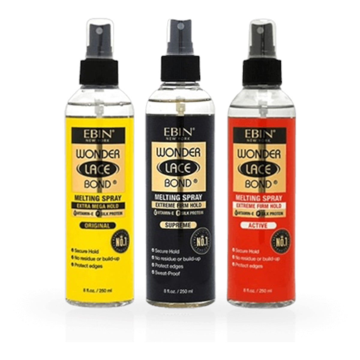 Ebin Wonder Lace Melt Spray Original 250 ml
