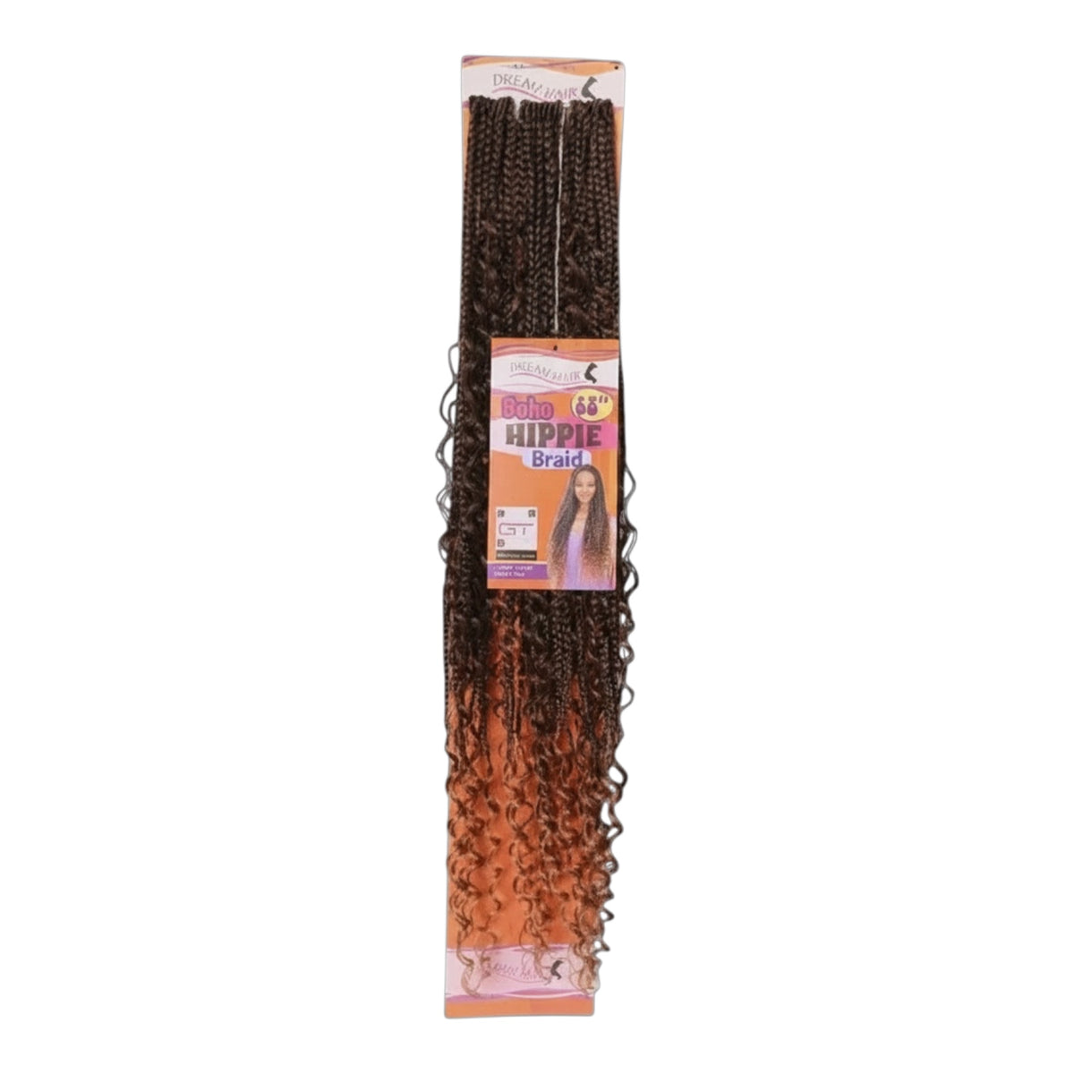 Dream Hair Boho Hippie Crochet Braid Kunsthaar 28 inch 150 g