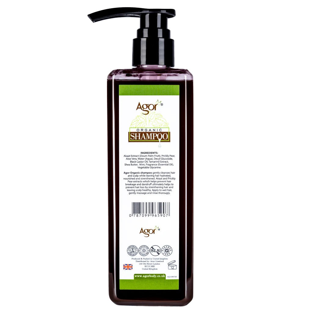 Agor Organic Hair Shampoo (500ml)