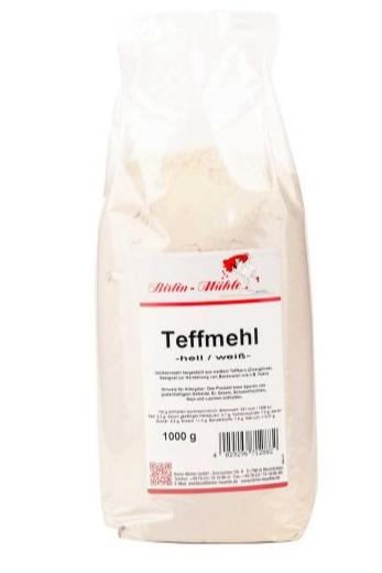 Birlin Teffmehl Weiß 1 kg – Tsada Taff