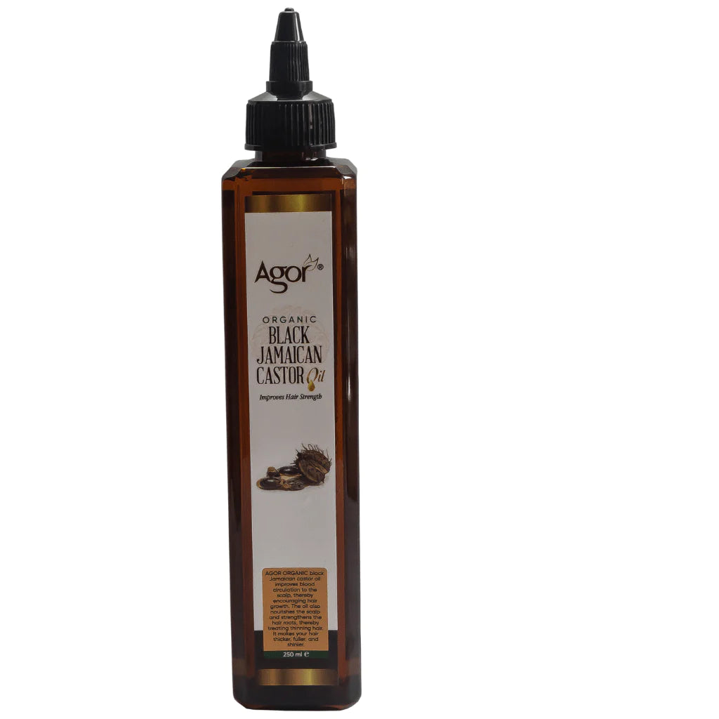 Agor: Organic Black Jamaican Castor Oil (250ml)