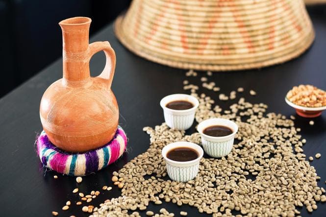 Kaffeekanne / Jebena eritrea / ጀበና ሓደ ኣፉ - ኤርትራ