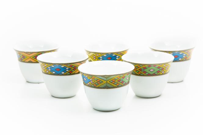 Kaffeetassen 12 Stk (ፍንጃል  12 ሓባ)